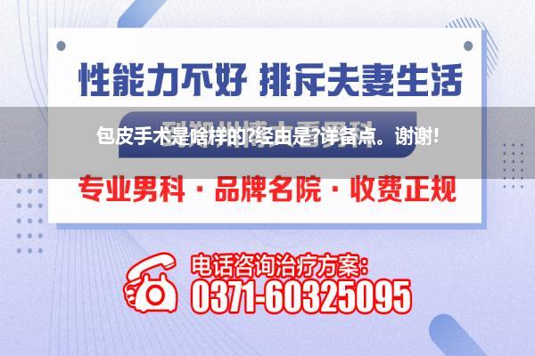 包皮手术是啥样的?经由是?详备点。谢谢!